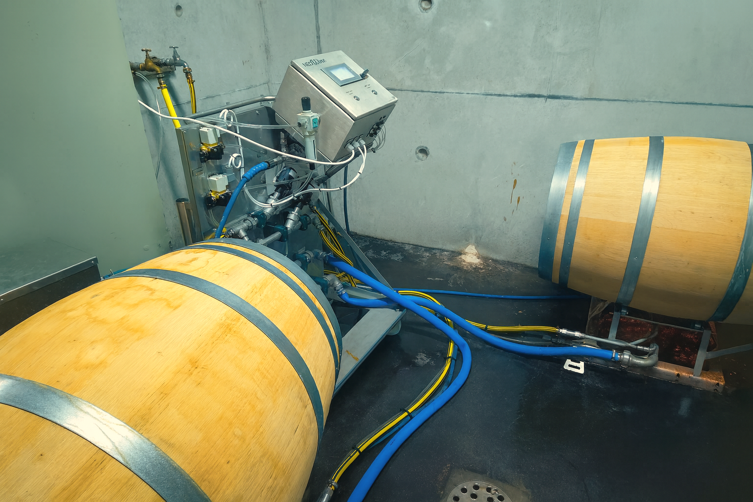 B-Clean – Laveur de barriques semi-automatisé